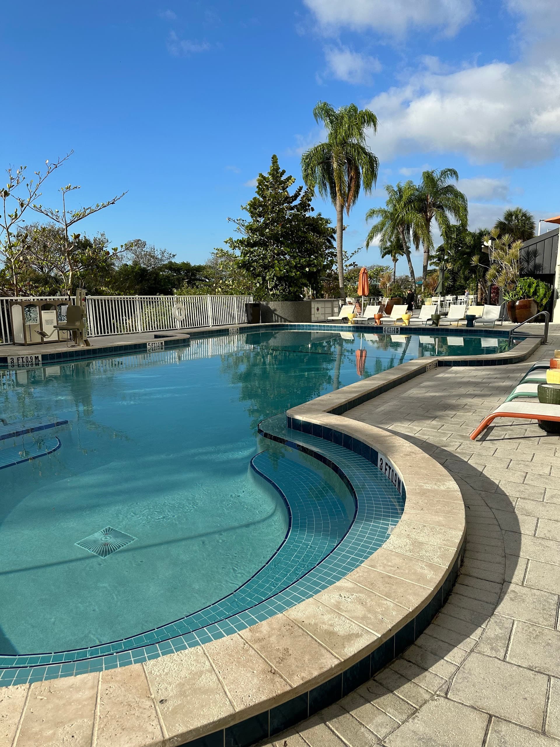 Sheraton Miami Airport Hotel pool view in Miami