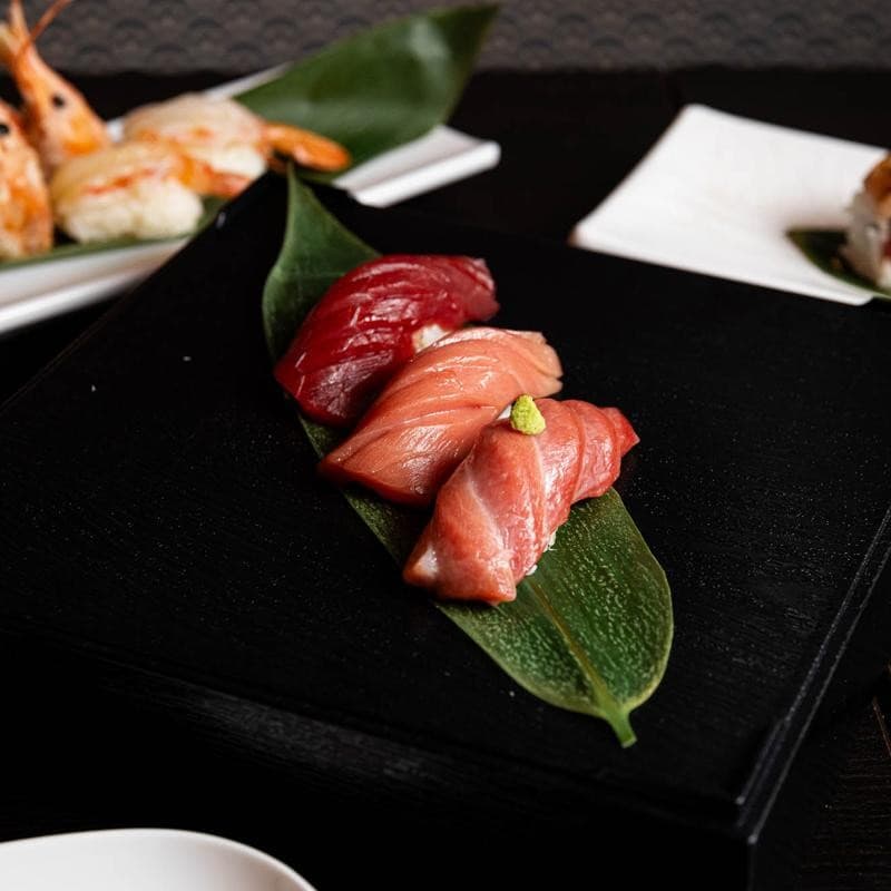 Sushi platter at Shibui Japanese Restaurant in Miami