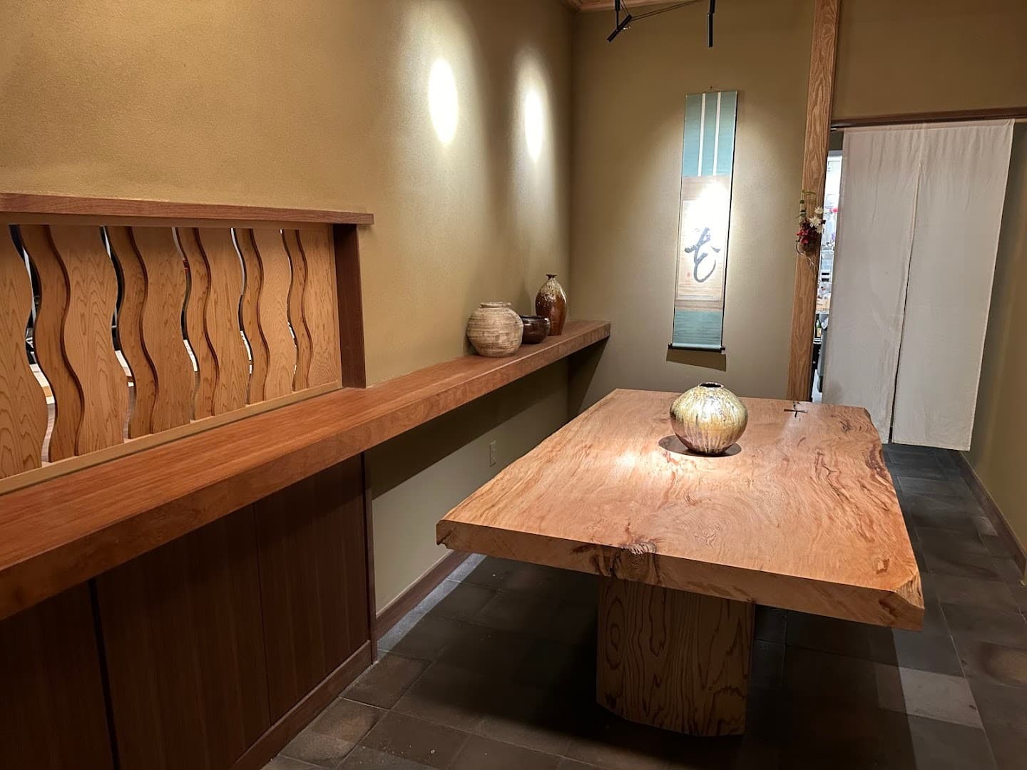 Interior view of SHINGO restaurant in Coral Gables