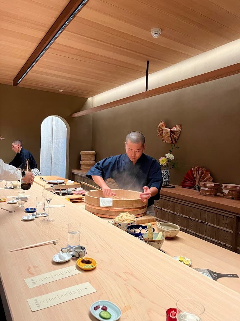 Interior view of SHINGO restaurant in Coral Gables