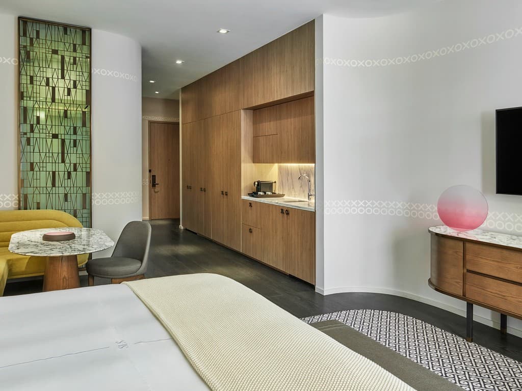 Stylish room at SLS LUX Brickell in Miami