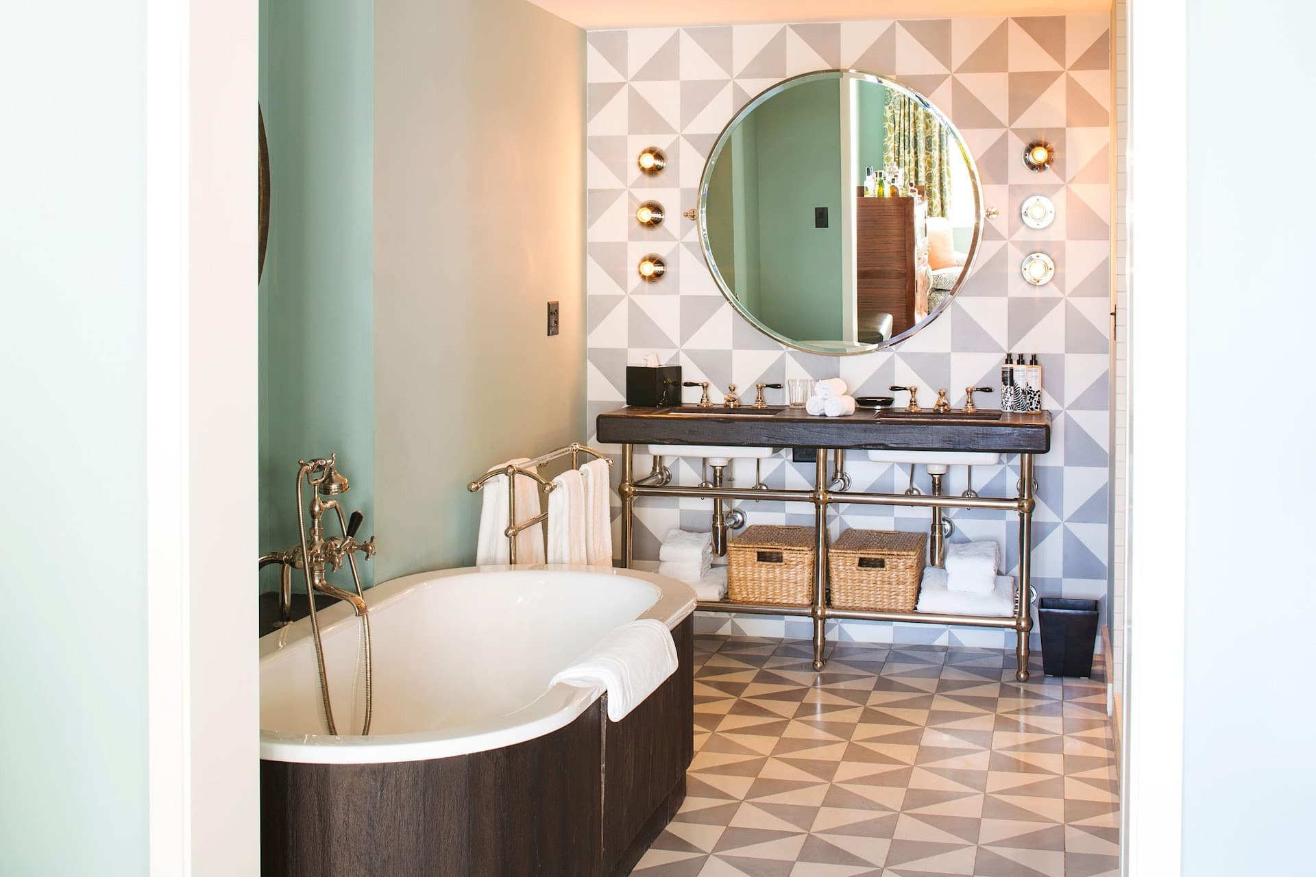 Soho Beach House bathroom in Miami Beach