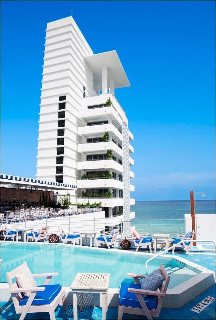 Soho Beach House hotel exterior in Miami Beach