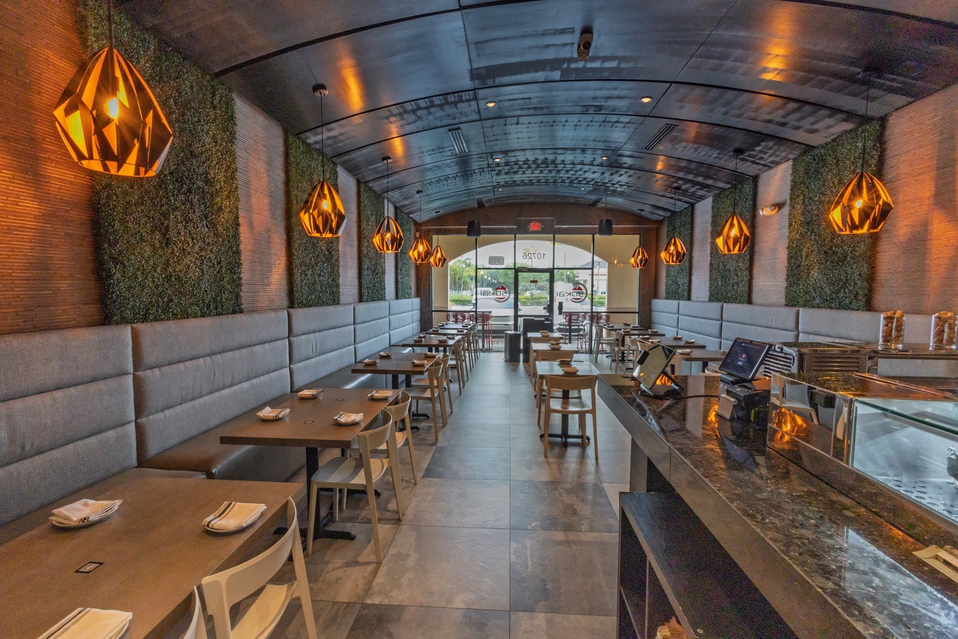 Sokai Sushi Bar Doral interior dining space