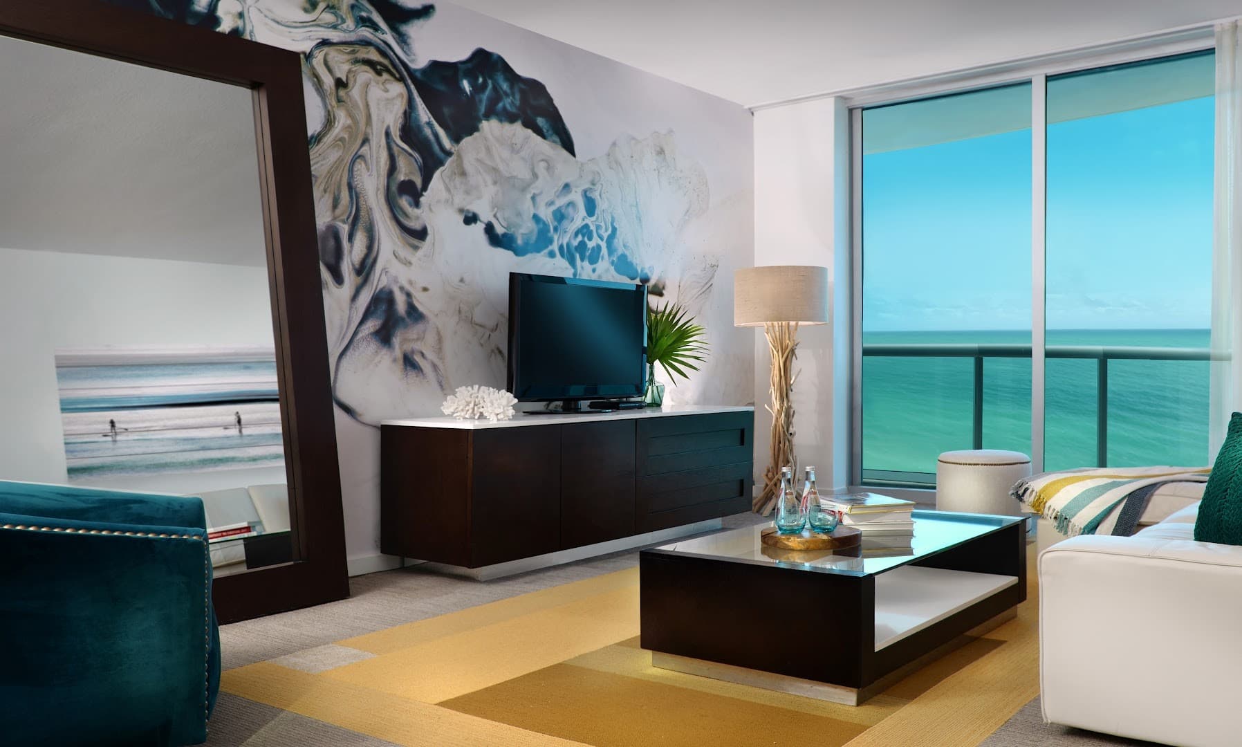 Solé Miami hotel room with ocean view in Sunny Isles Beach