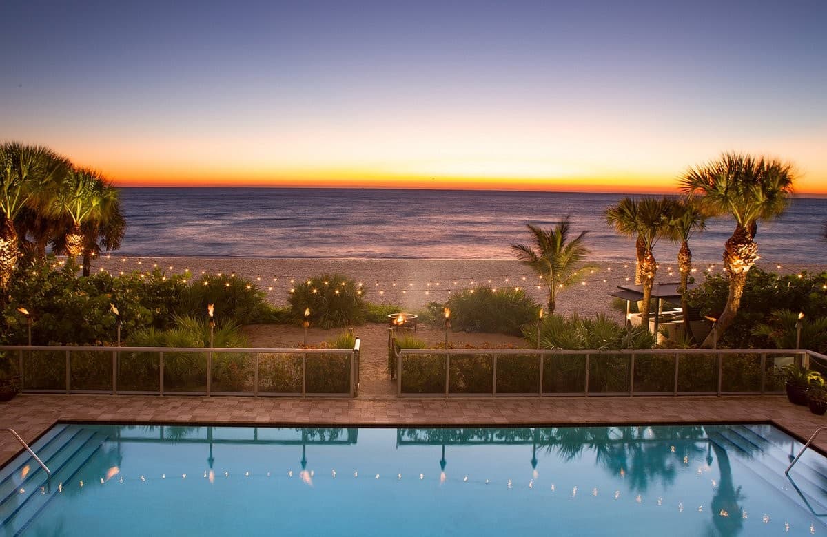 View of the ocean at Solé Miami, Sunny Isles Beach