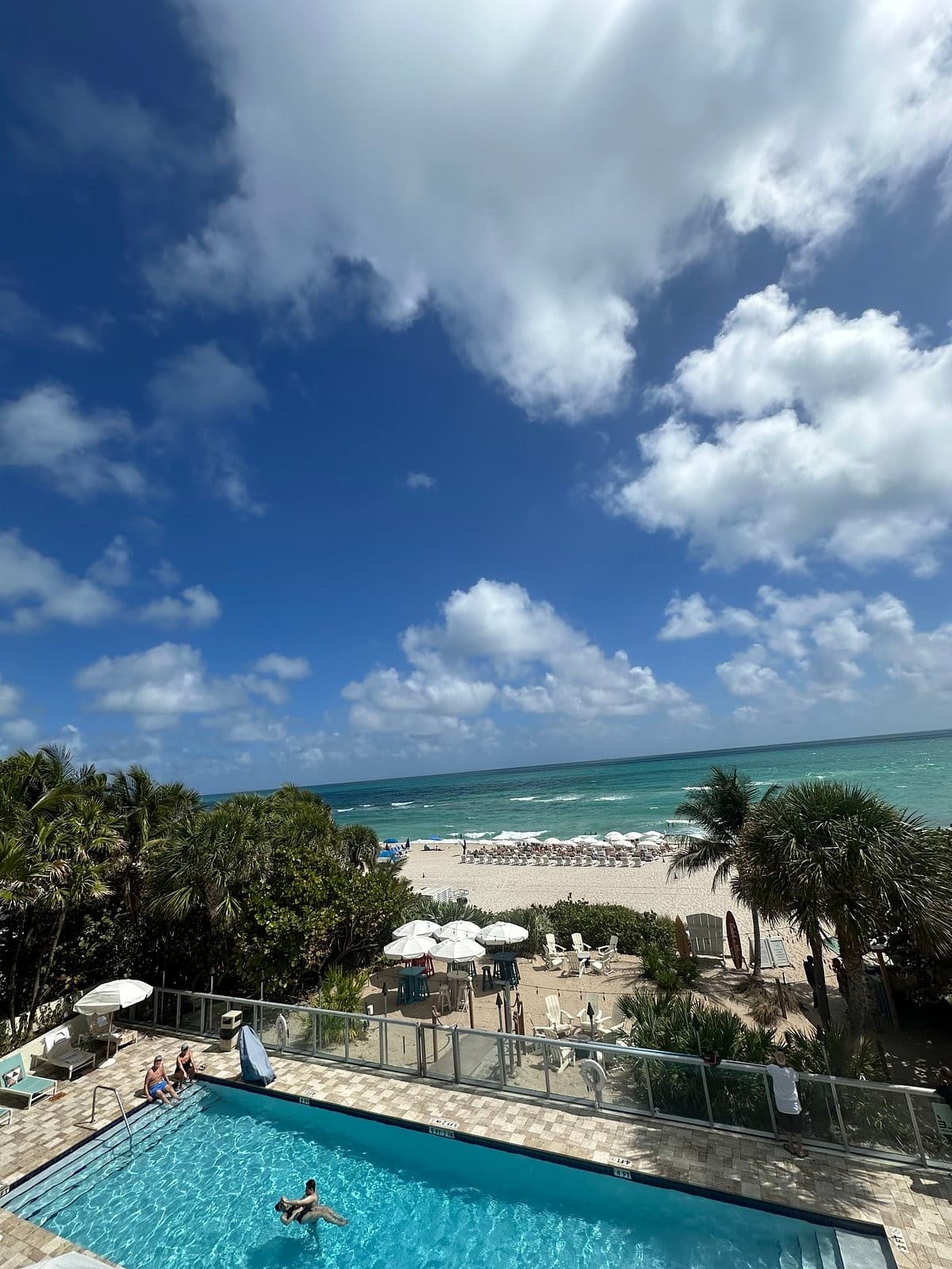 Scenic view of Solé Miami and Sunny Isles Beach