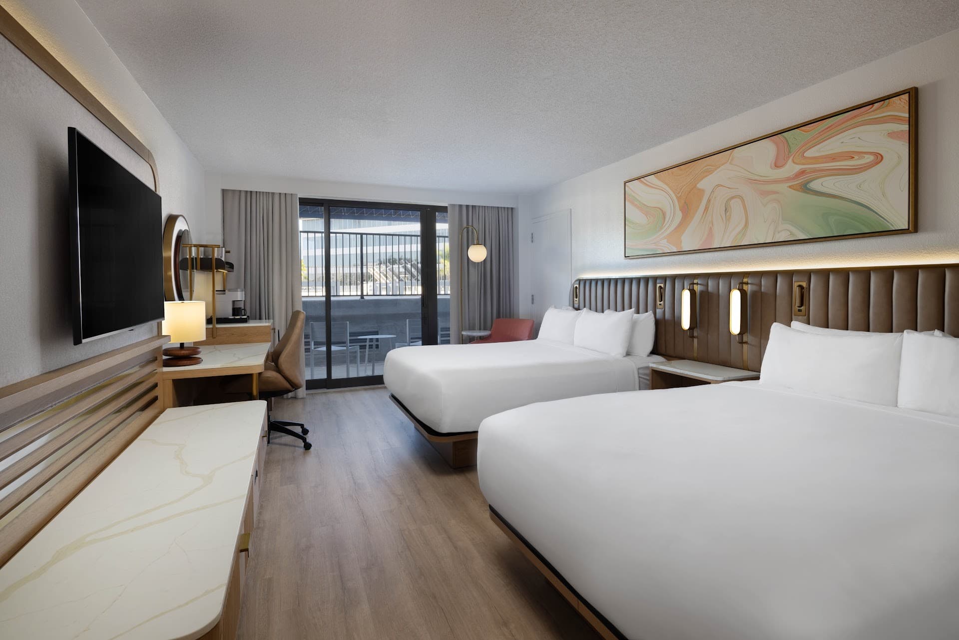 Sonesta Miami Airport hotel guest room interior