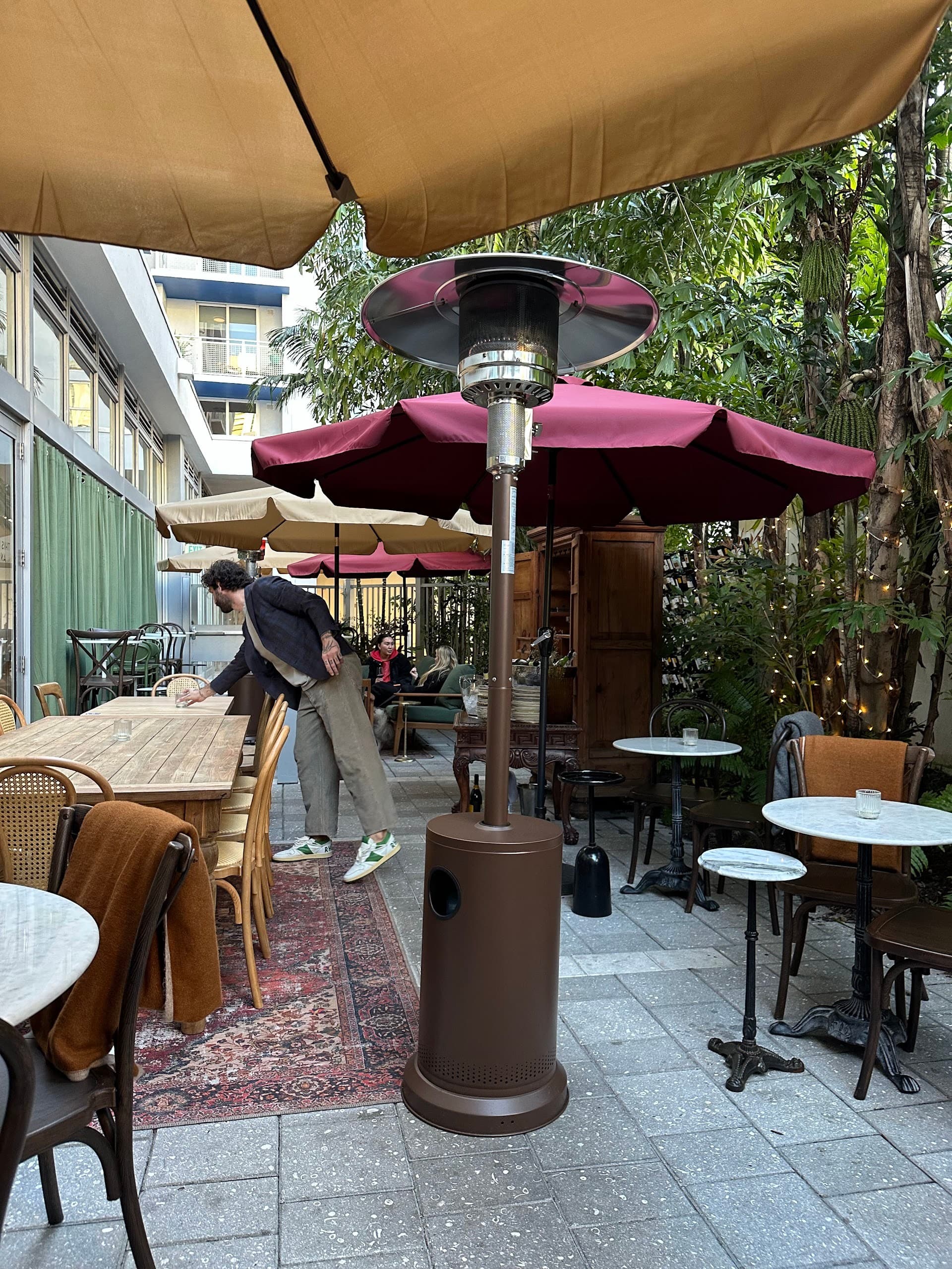 SottoVoce outdoor patio seating in Miami