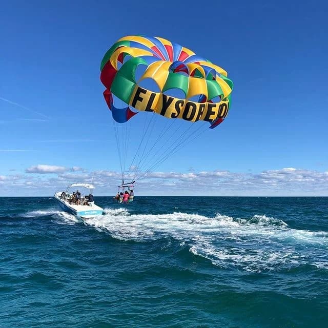 Parasailing at South Beach, 1601 Collins Ave