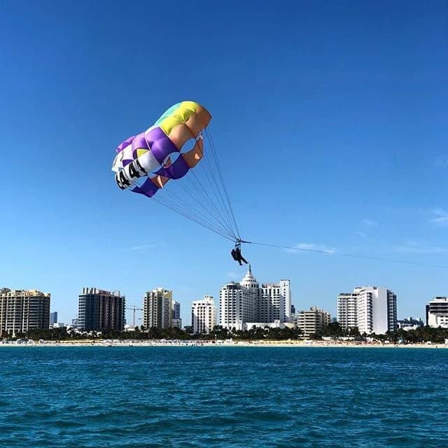 Parasailing at South Beach, 1601 Collins Ave