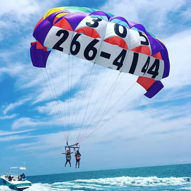 Parasailing at South Beach, 1601 Collins Ave