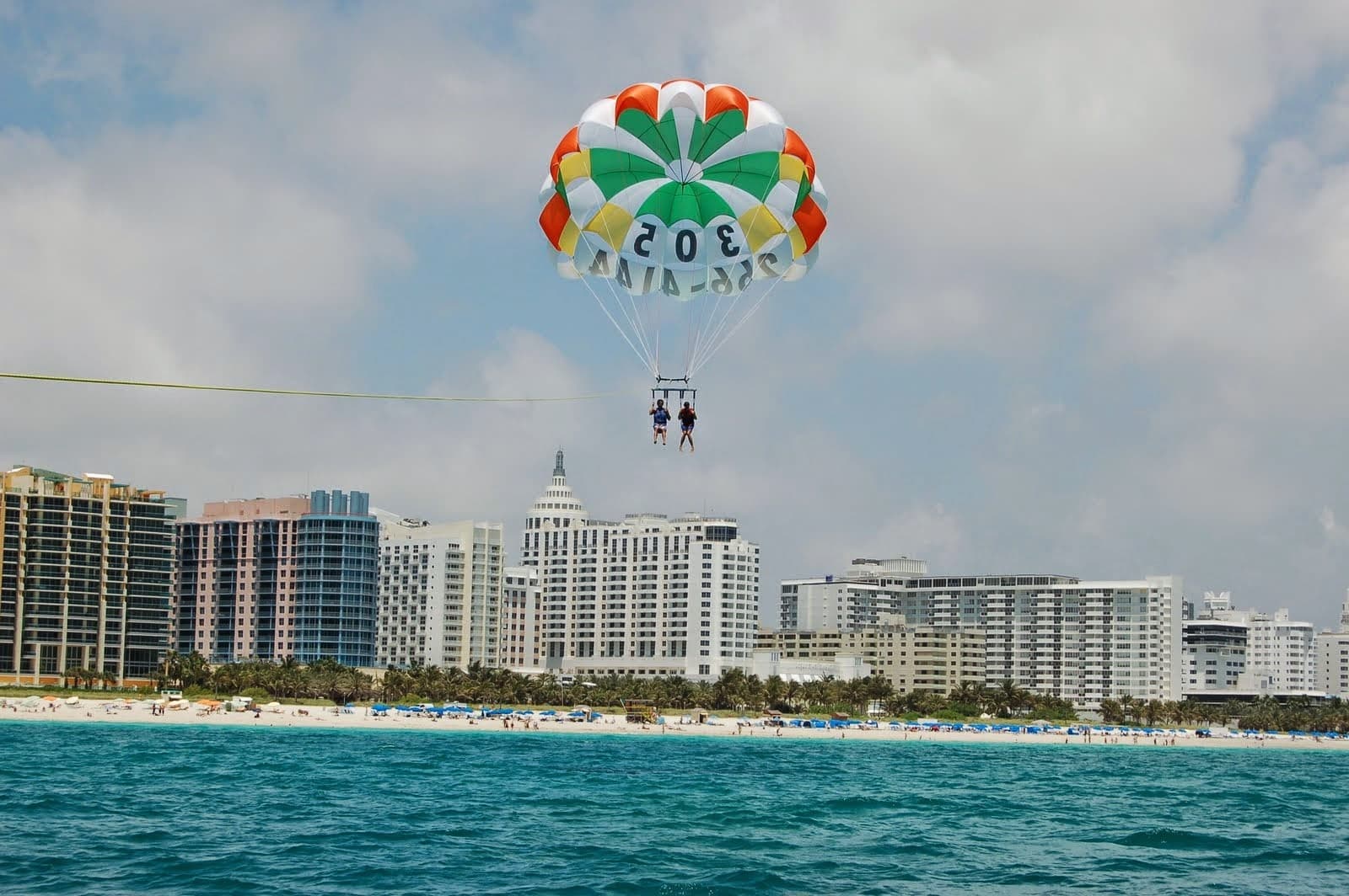 Parasailing at South Beach, 1601 Collins Ave