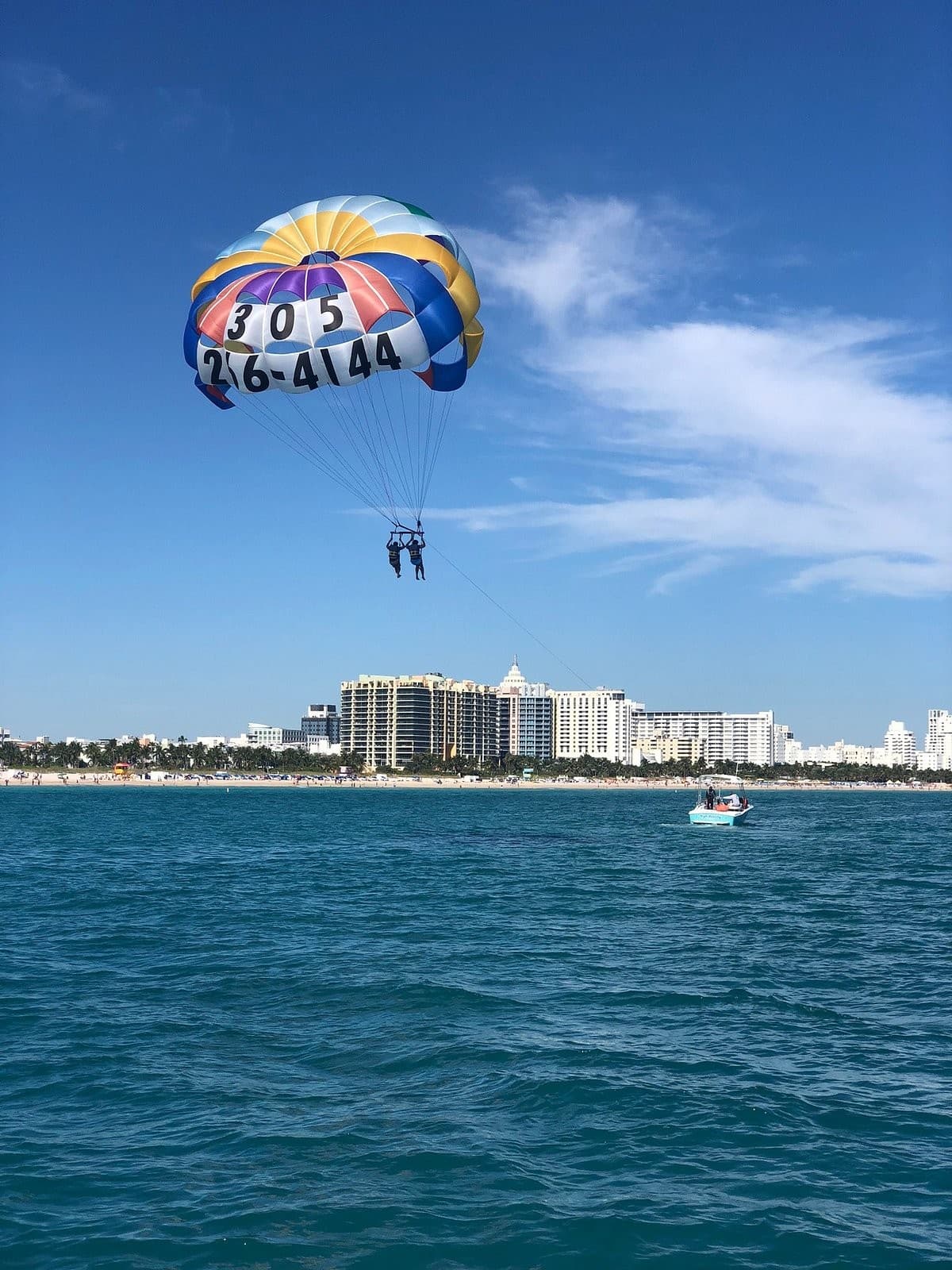 Parasailing at South Beach, 1601 Collins Ave