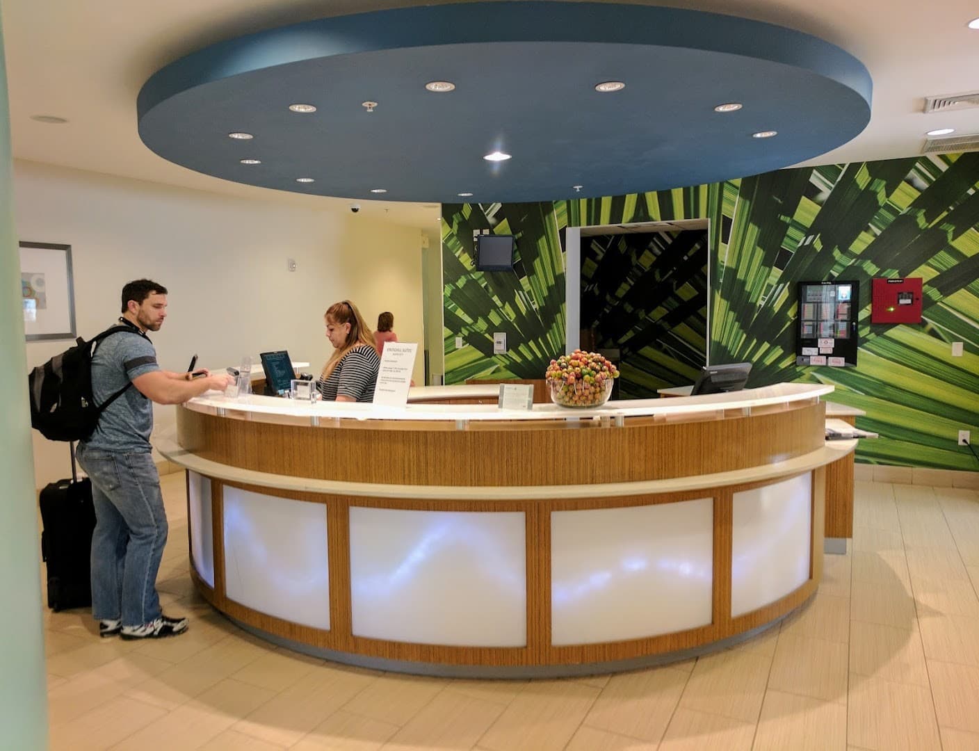 SpringHill Suites by Marriott Miami Downtown lobby