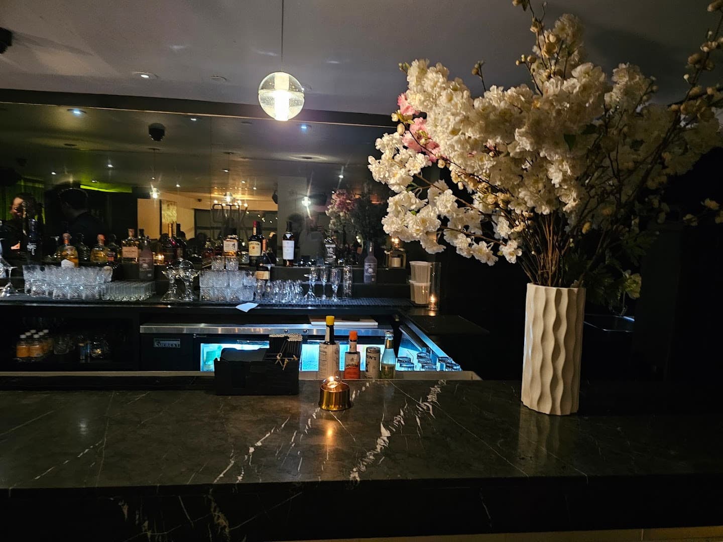 STK Steakhouse bar area in Miami Beach