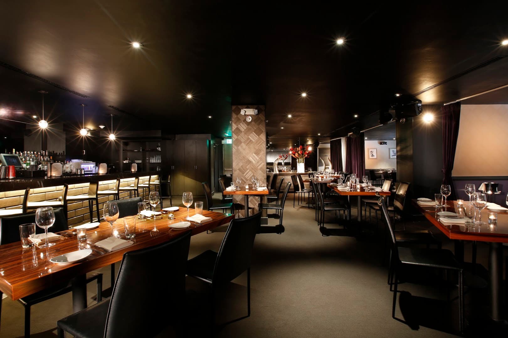 STK Steakhouse interior in Miami Beach