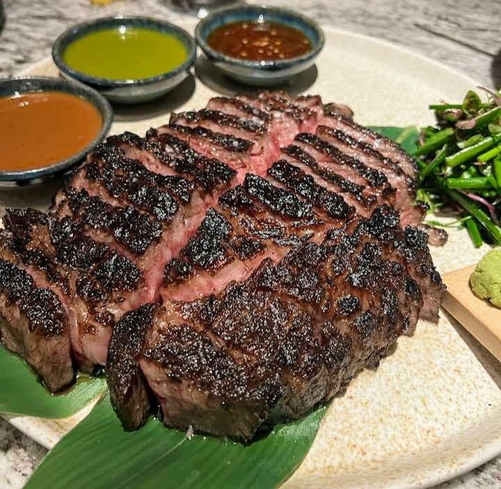 Delicious steak dish at STK Steakhouse in Miami Beach