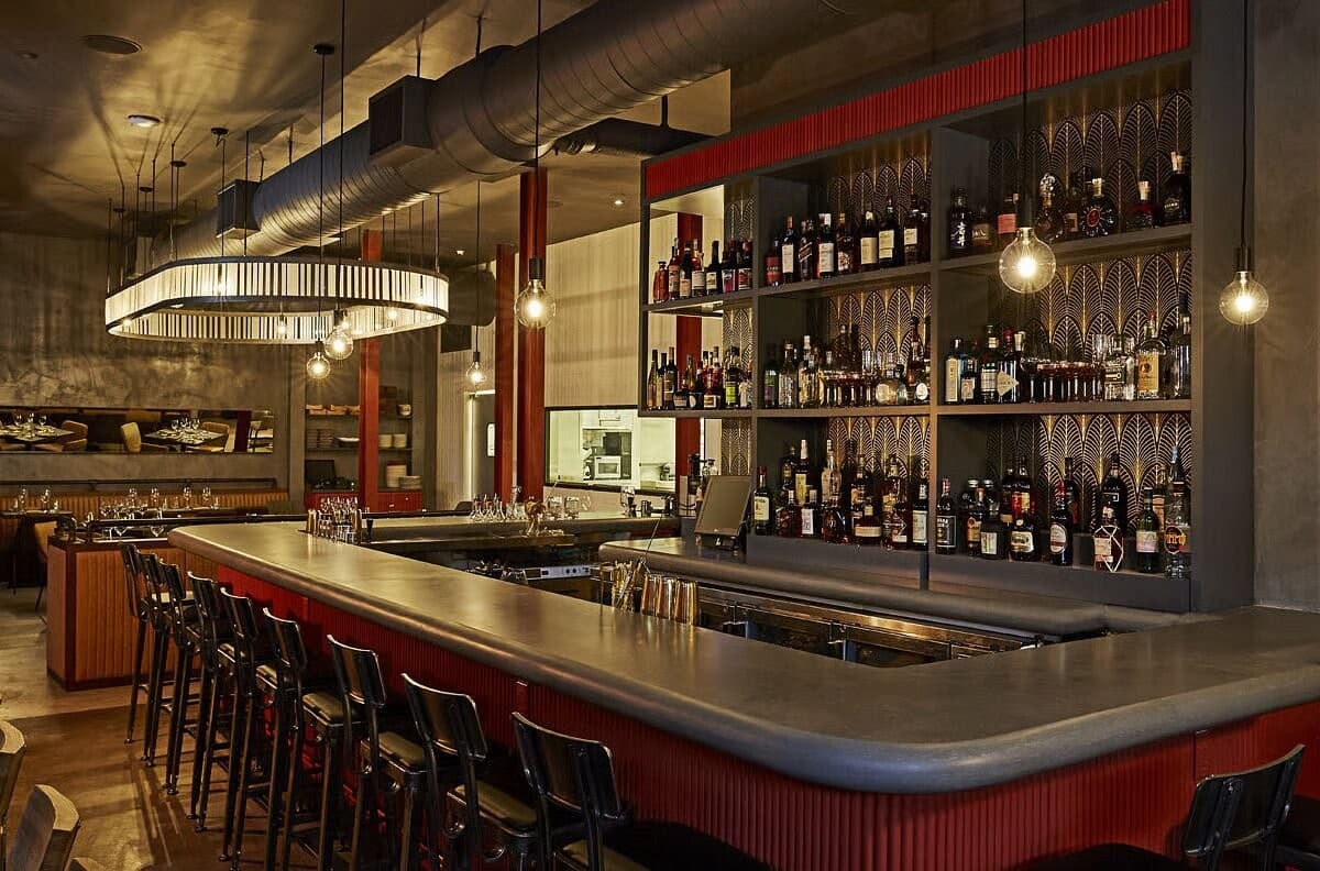 Stubborn Seed interior bar area, Miami Beach