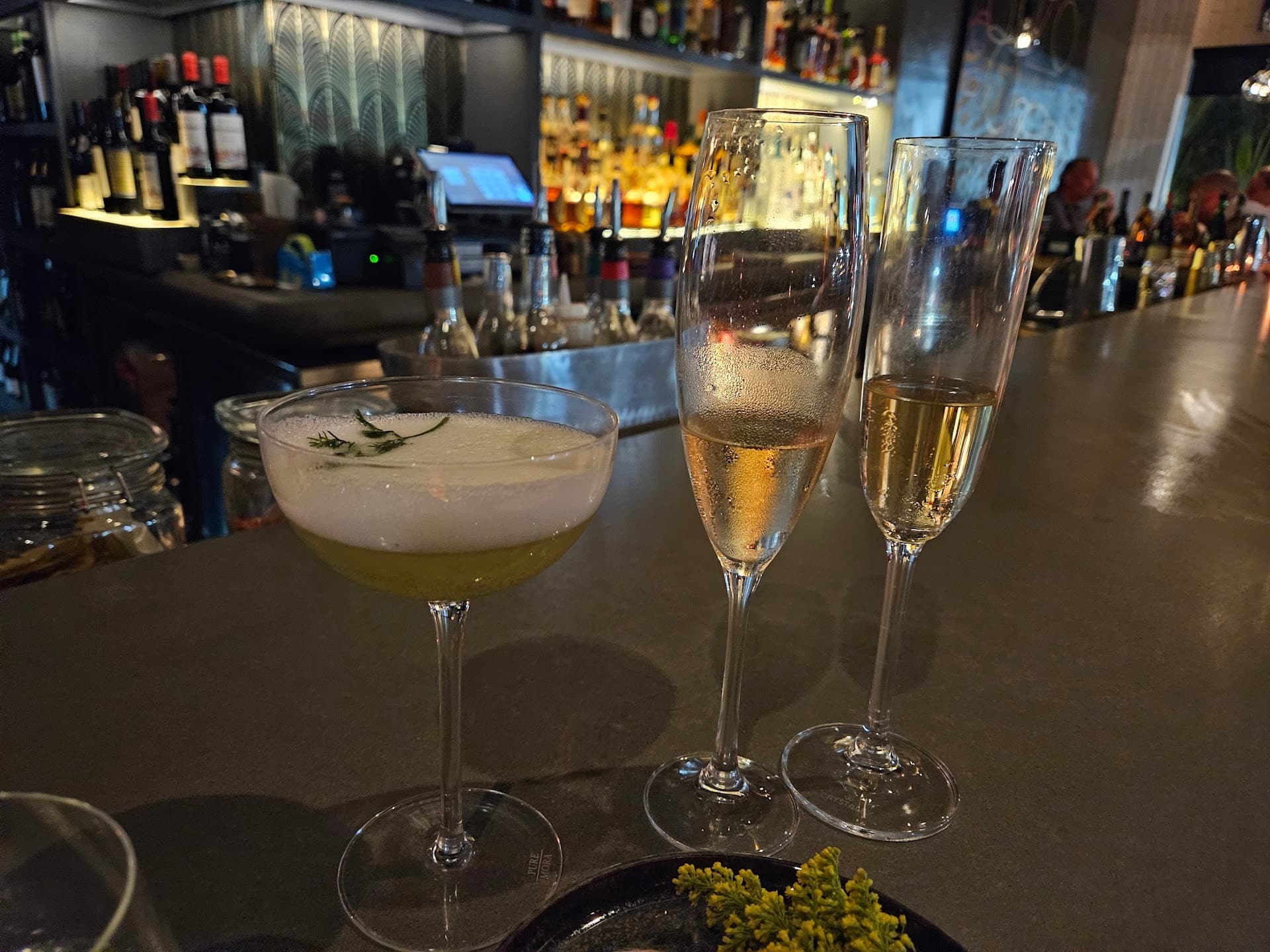 Cocktails at Stubborn Seed in Miami Beach