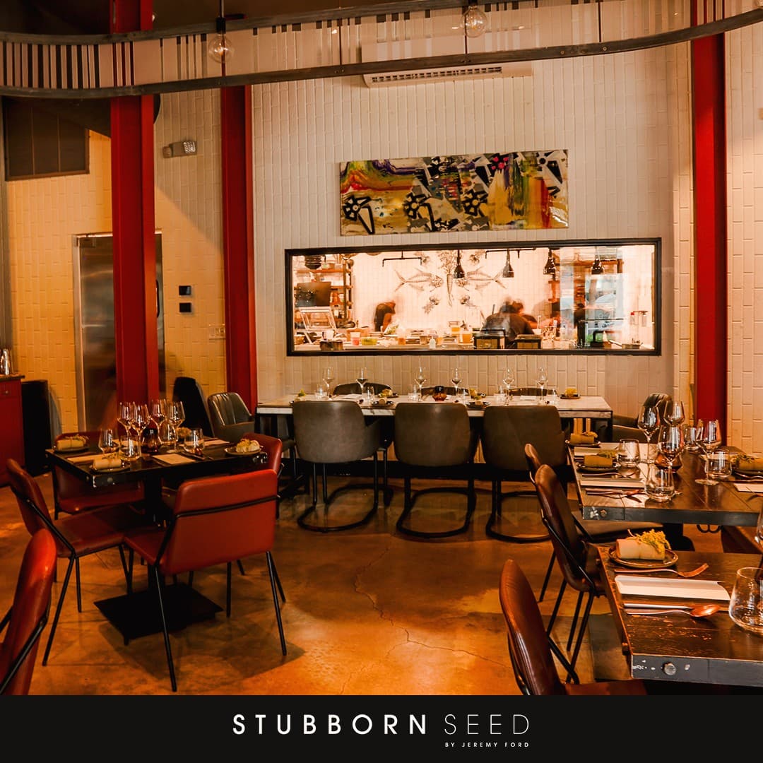 Stubborn Seed restaurant interior Miami Beach