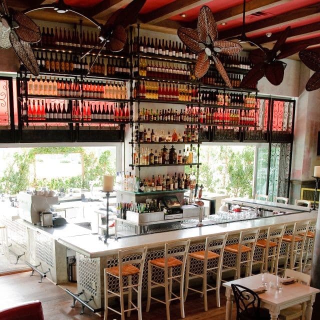 SUGARCANE bar interior in Miami