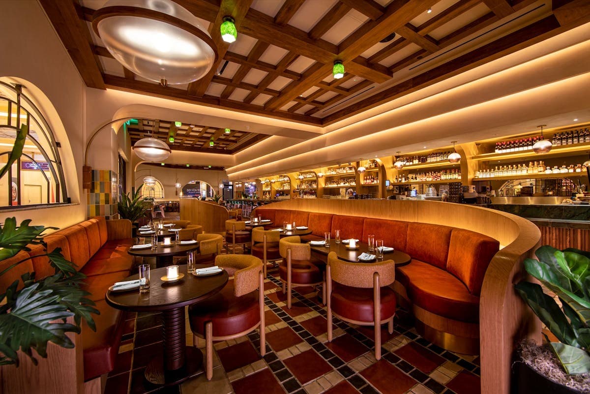 SUGARCANE restaurant interior in Miami