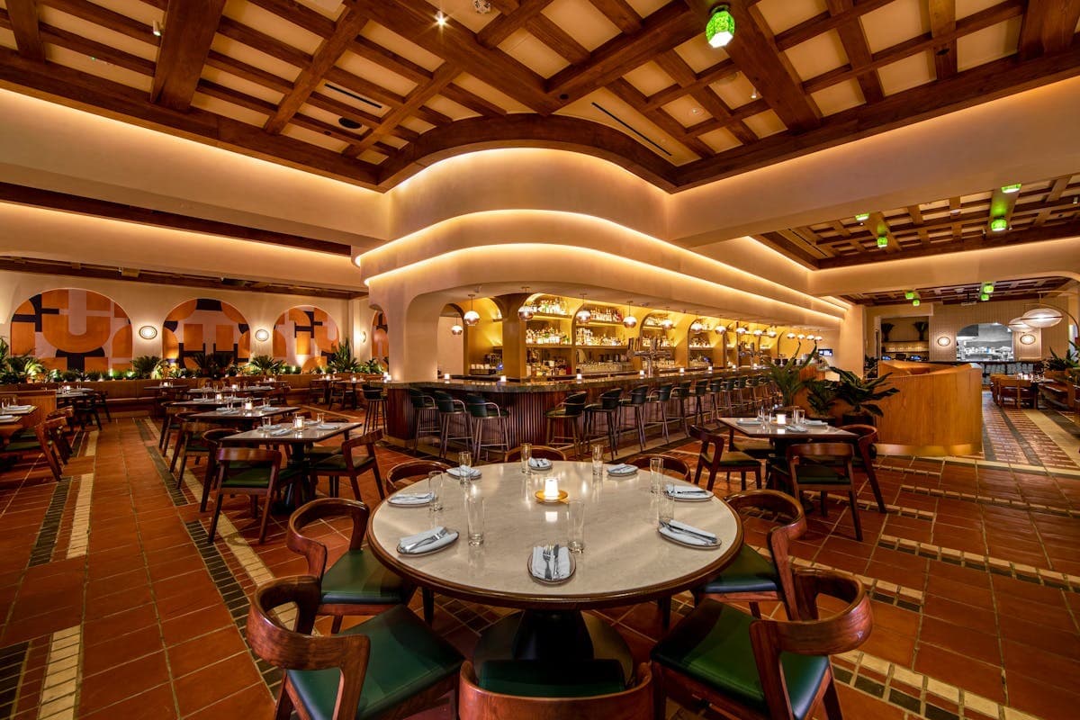 SUGARCANE restaurant interior in Miami
