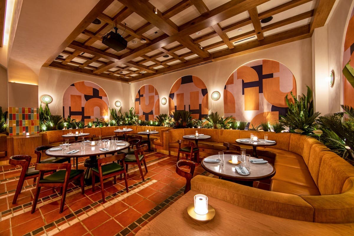 SUGARCANE restaurant interior in Miami