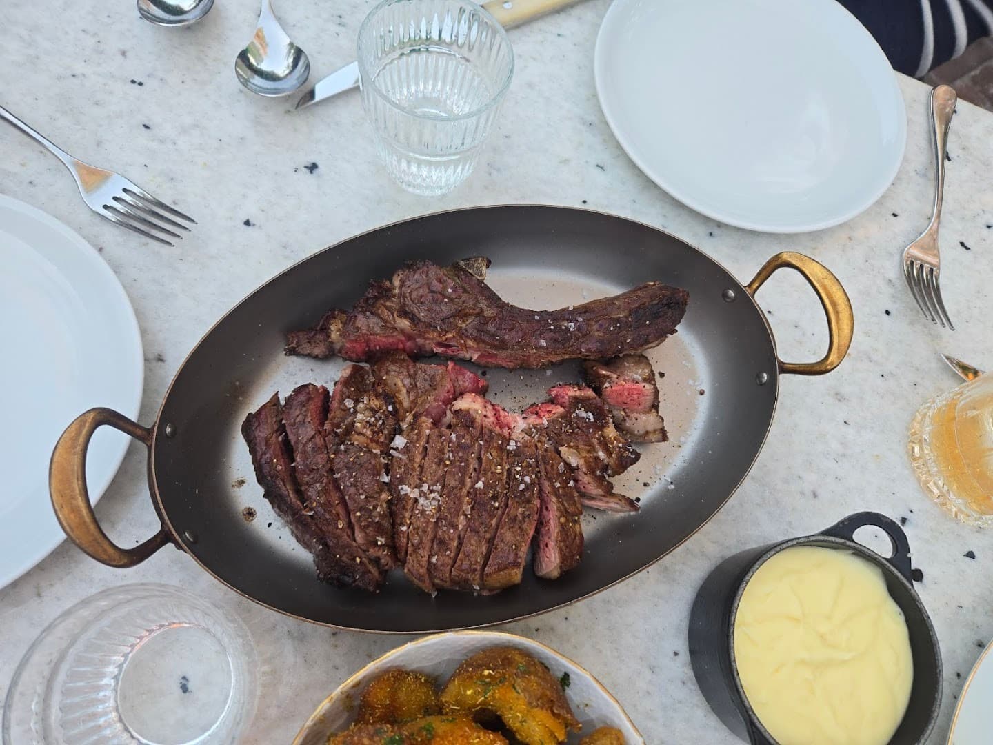 Delicious steak dish at Sunny’s Steakhouse in Miami