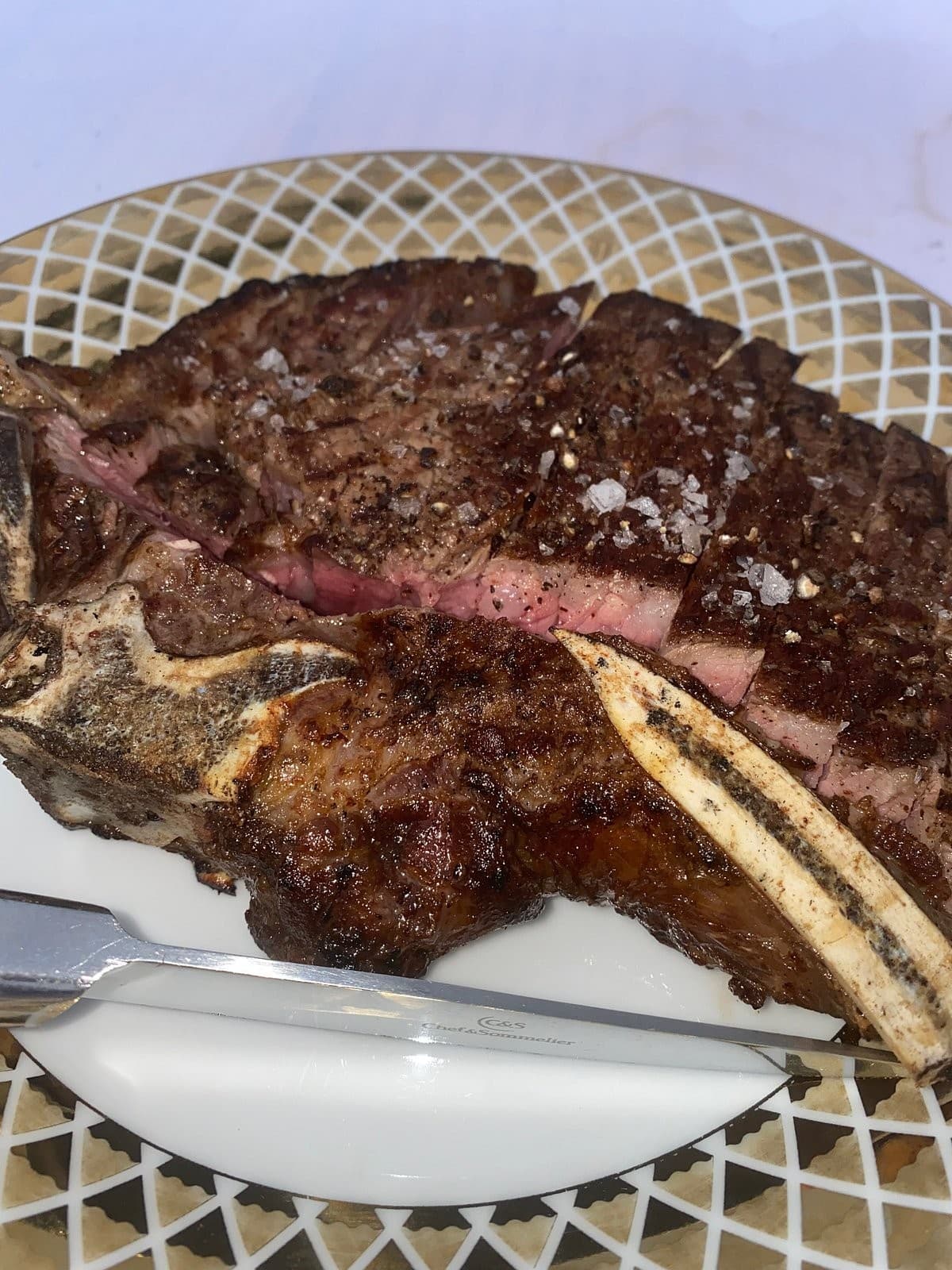 Delicious steak dish from Sunny’s Steakhouse Miami