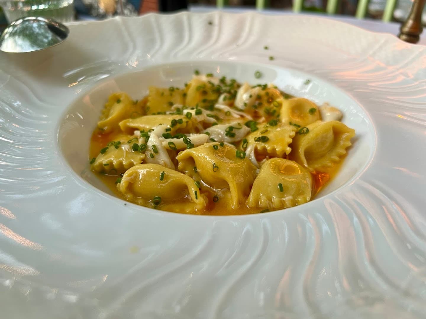 Delicious pasta dish from Sunny’s Steakhouse in Miami