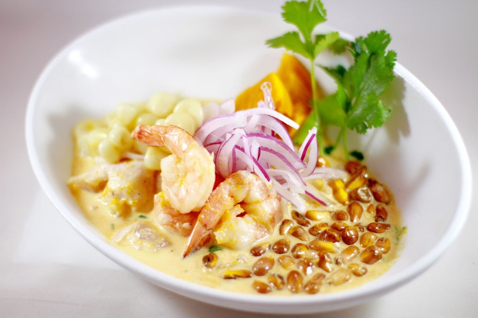 Delicious ceviche dish at SuViche in Miami Beach