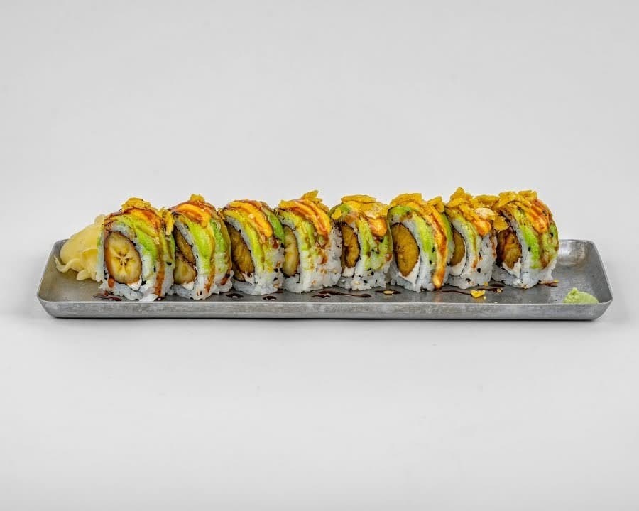 Sushi roll at SuViche in Miami Beach