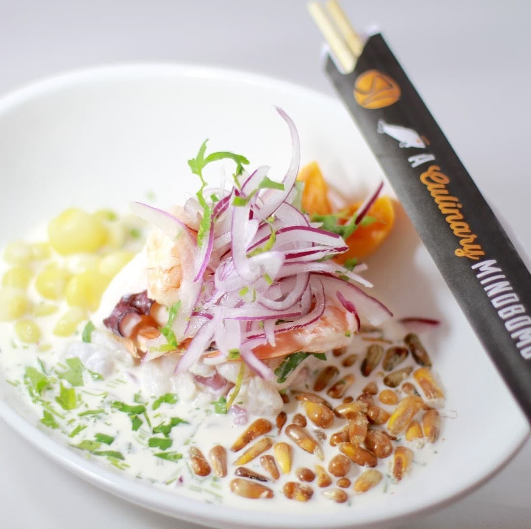 Ceviche dish at SuViche in Miami Beach