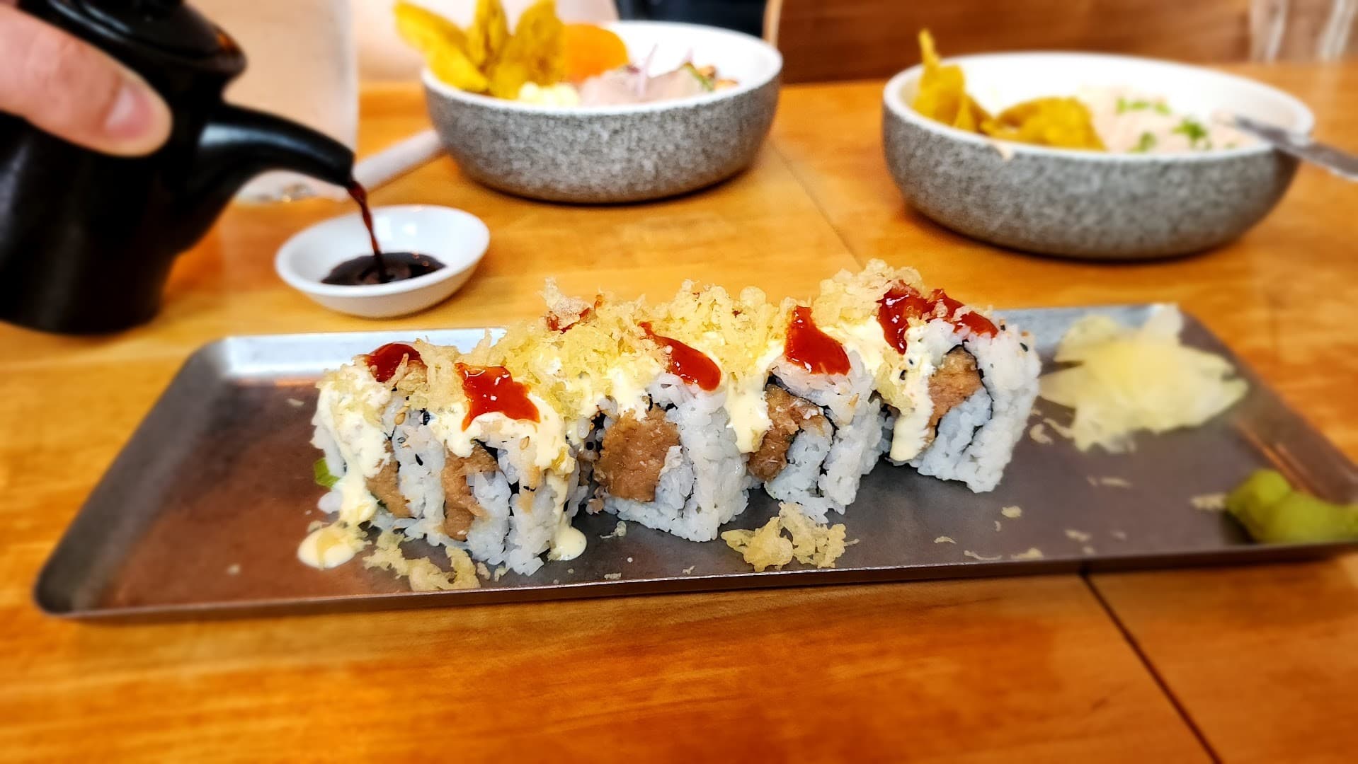 Sushi dish at SuViche in Miami Beach