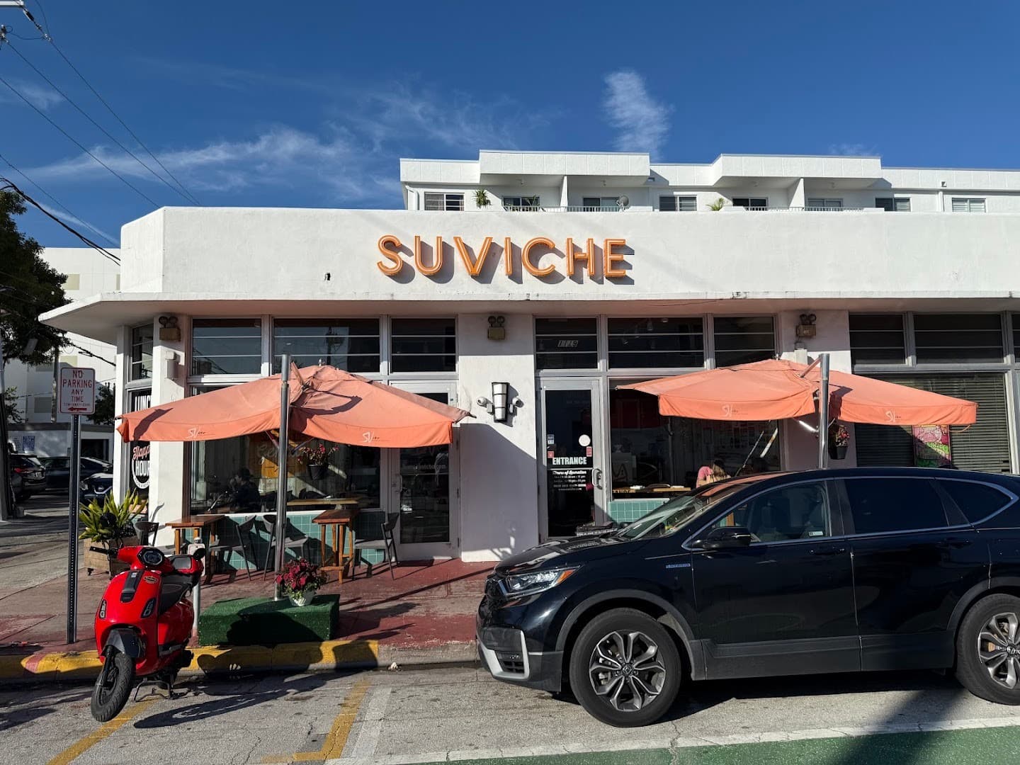 SuViche restaurant exterior in Miami Beach