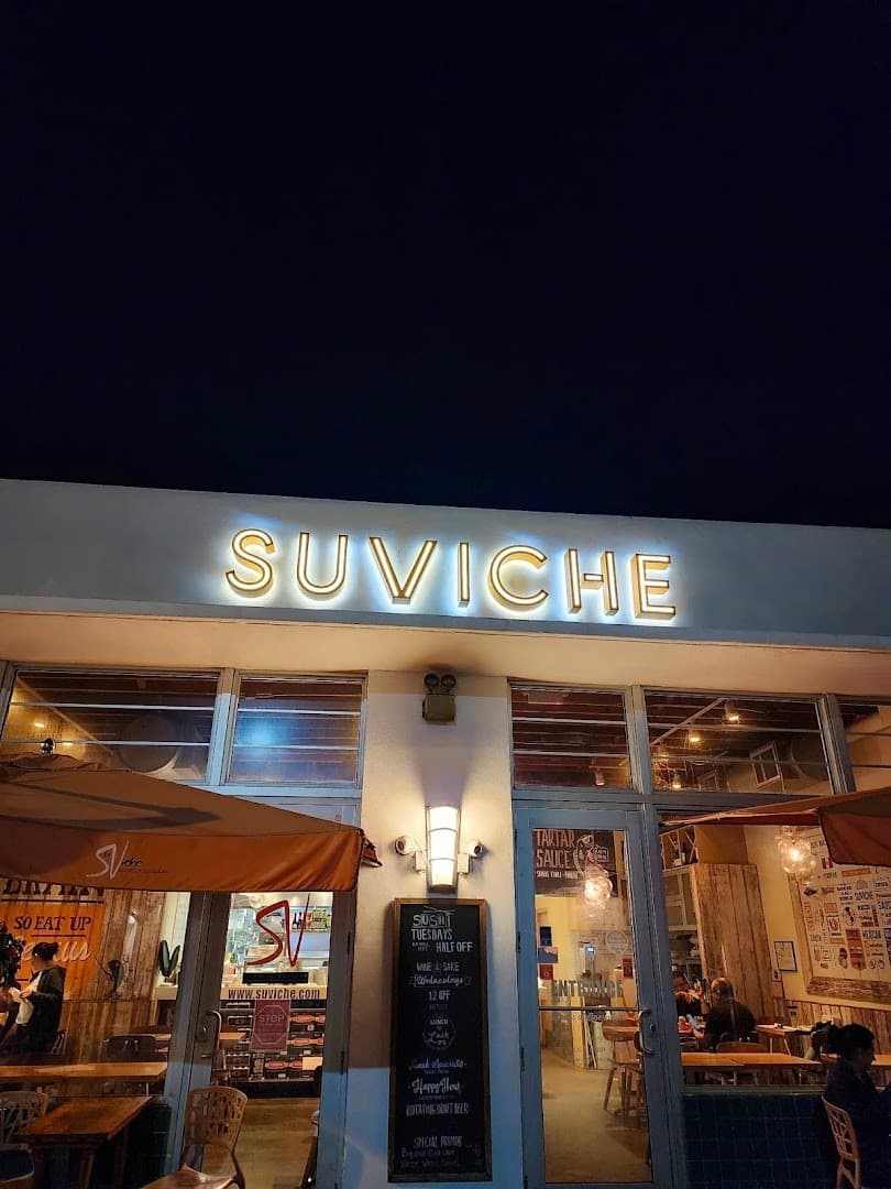 SuViche restaurant exterior in Miami Beach
