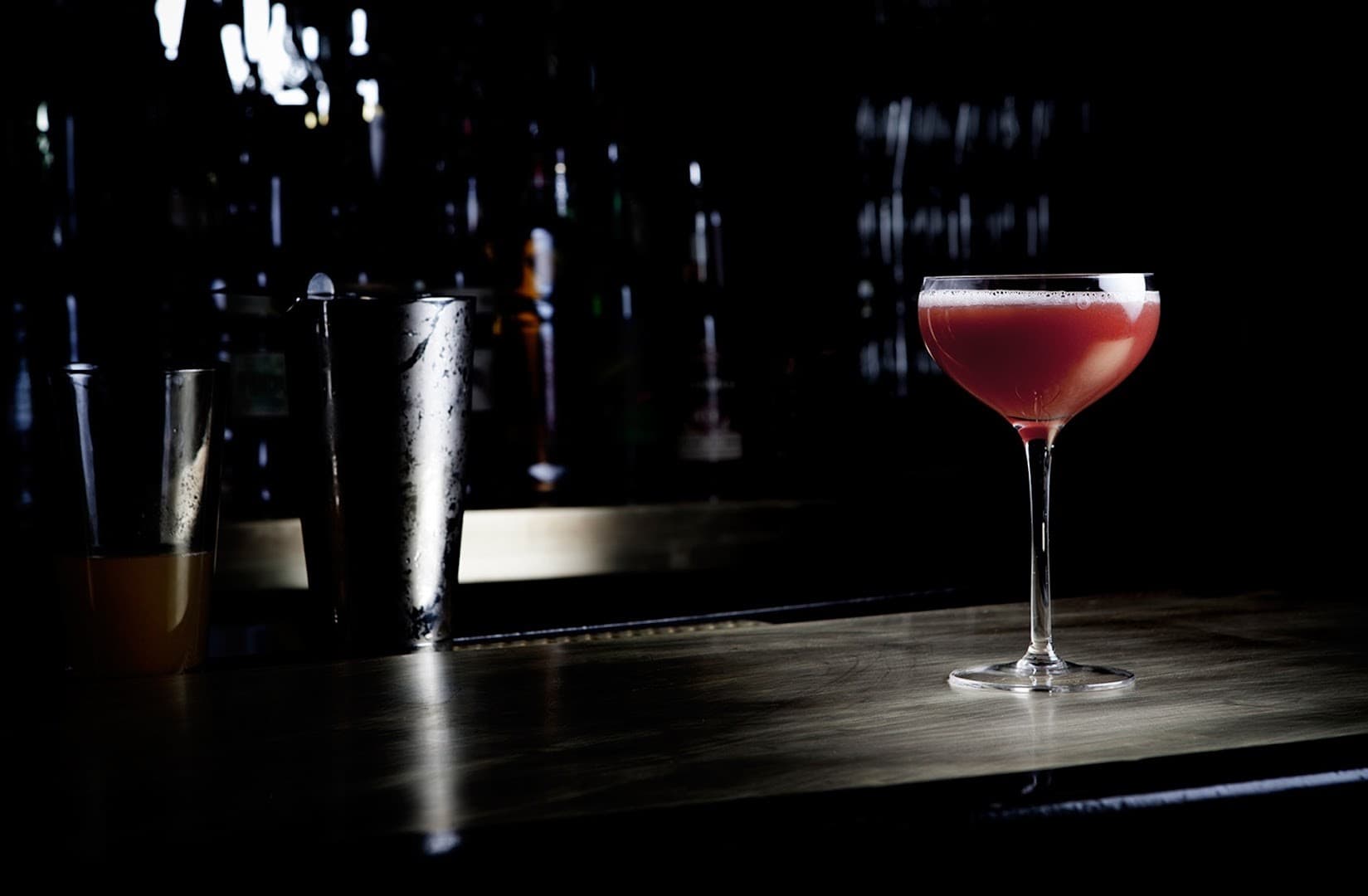 Cocktail at Sweet Caroline Karaoke Bar in Miami