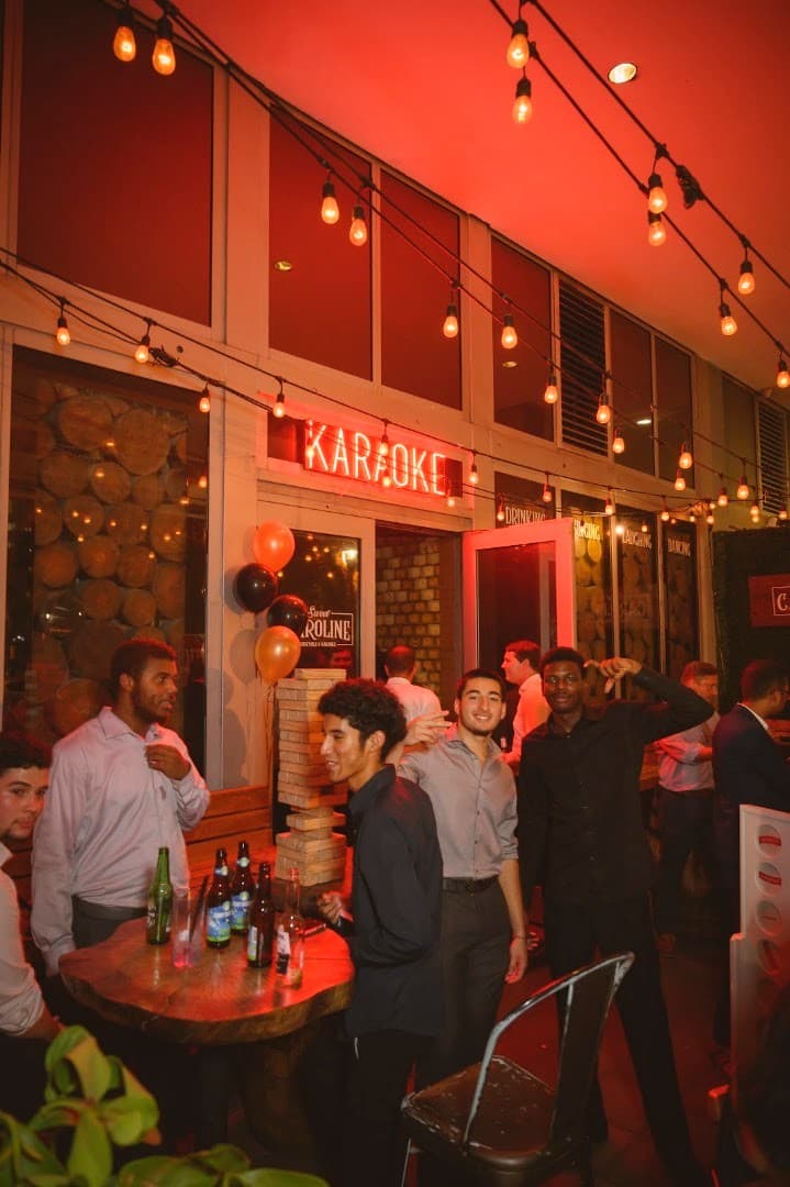 Sweet Caroline Karaoke Bar interior in Miami