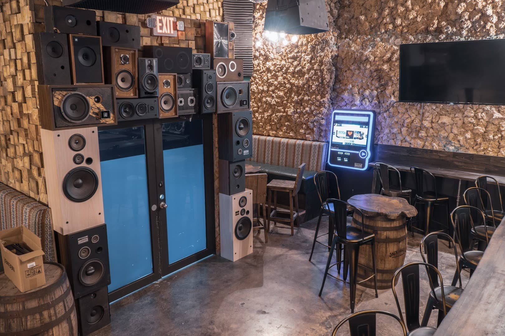 Sweet Caroline Karaoke Bar interior in Miami
