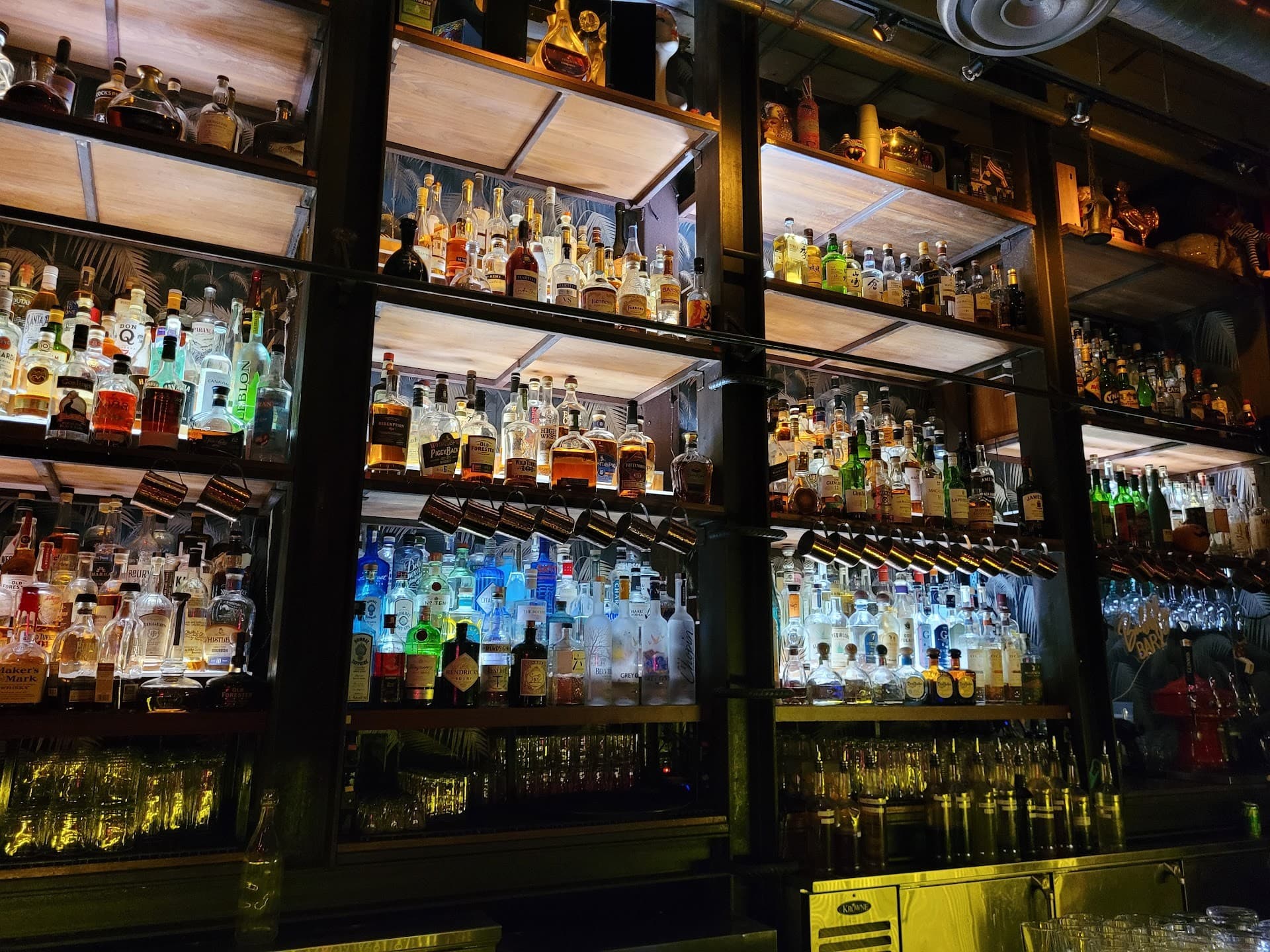 Sweet Liberty Drinks & Supply Company bar setup in Miami Beach