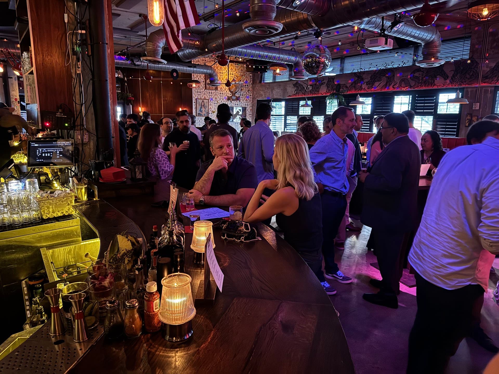 Interior of Sweet Liberty Drinks & Supply Company in Miami Beach