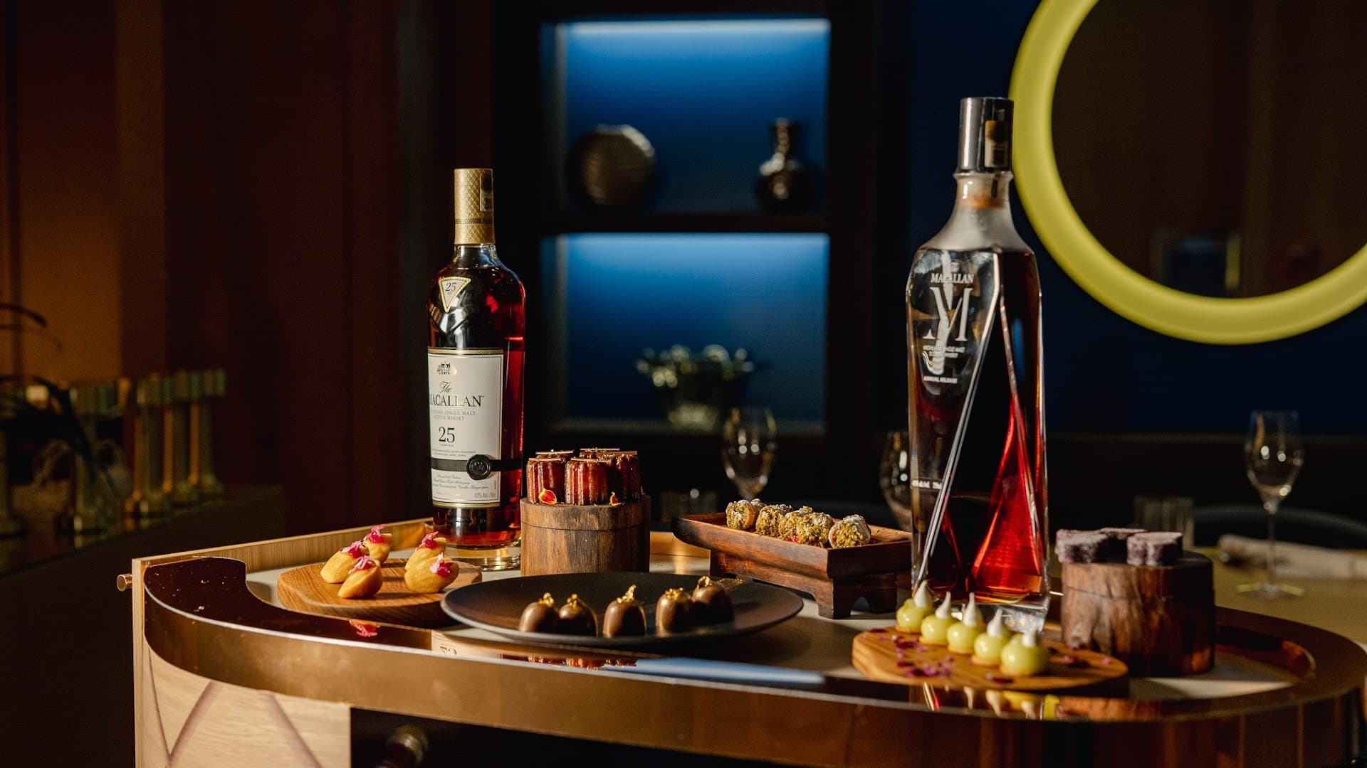 Premium spirits and desserts at Tambourine Room by Tristan Brandt Miami Beach