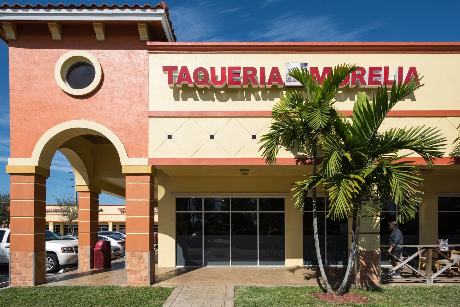Taqueria Morelia restaurant in Homestead, outdoor view