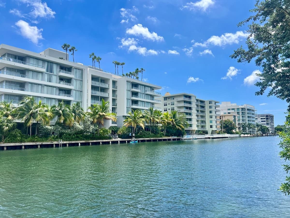 Scenic view of The Altair Bay Harbor Hotel and surroundings