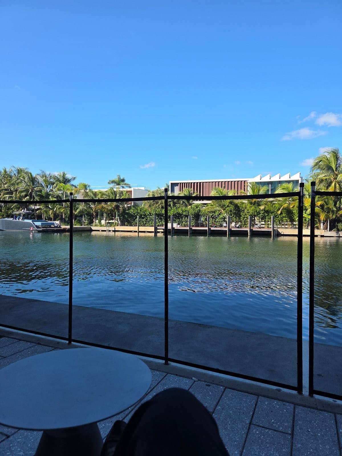 Scenic view from The Altair Bay Harbor Hotel in Bay Harbor Islands