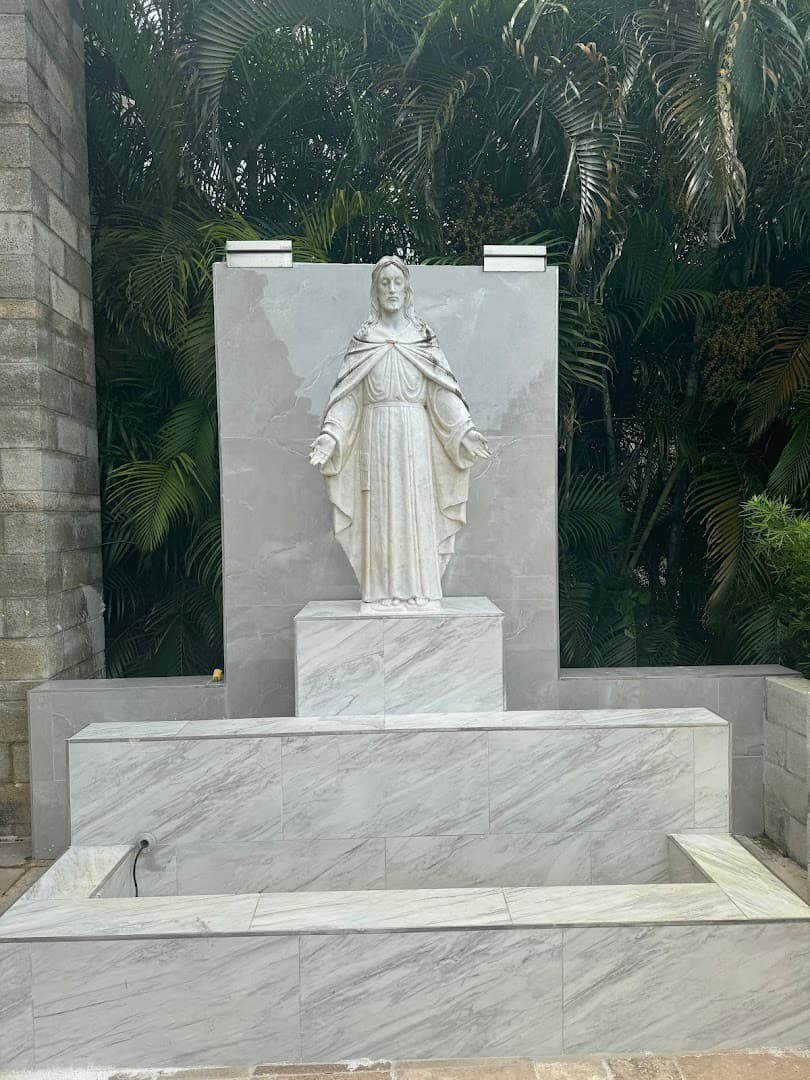 Statue at The Ancient Spanish Monastery in North Miami Beach