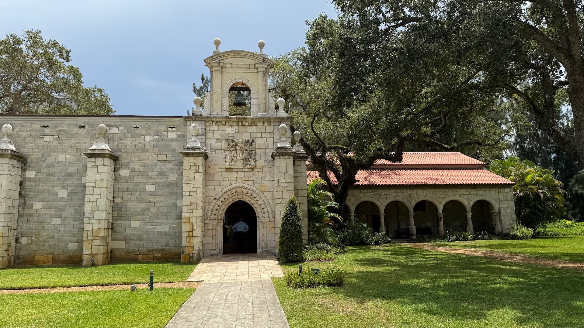 The Ancient Spanish Monastery exterior in North Miami Beach
