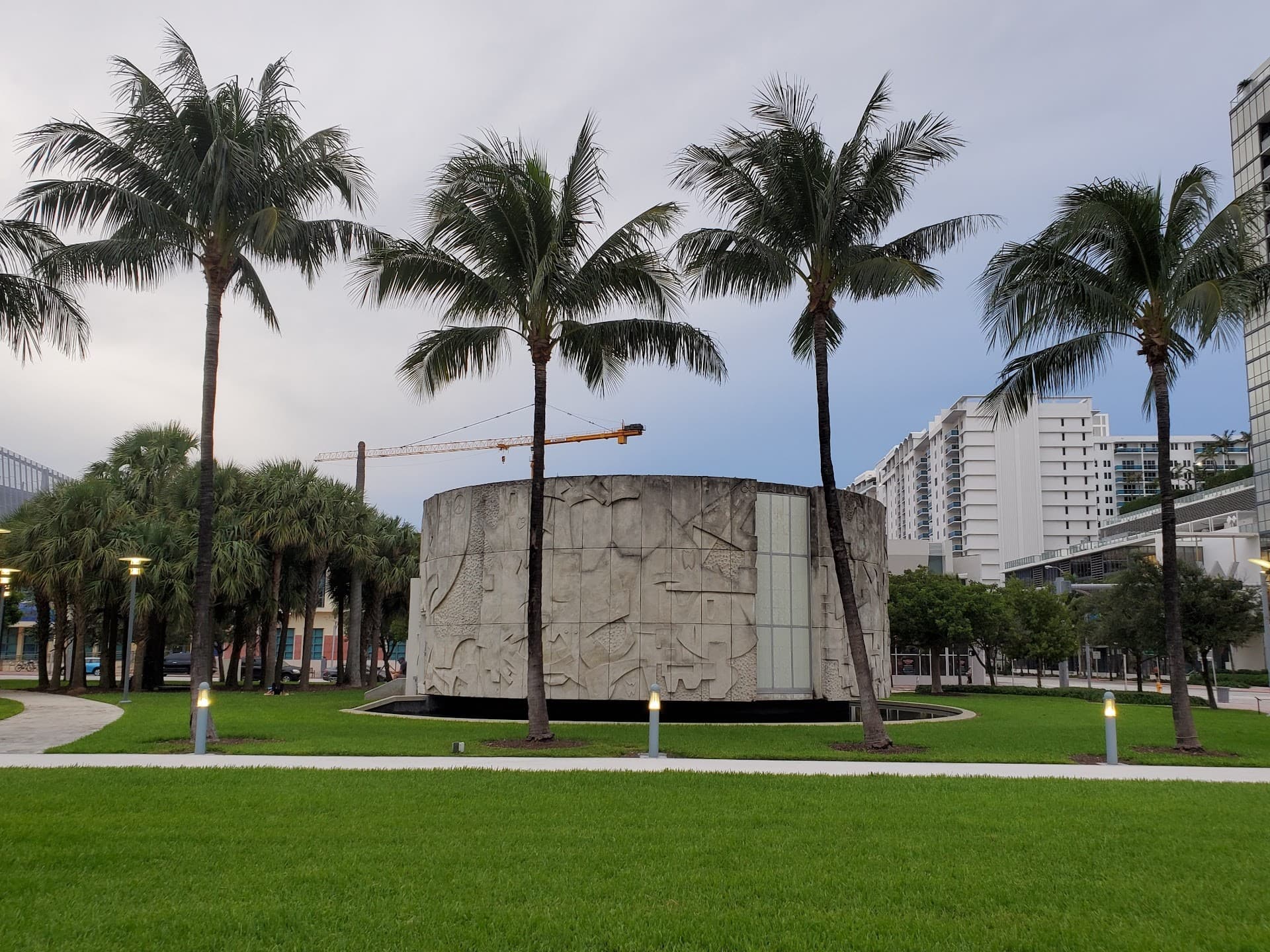 The Bass exterior architecture in Miami Beach